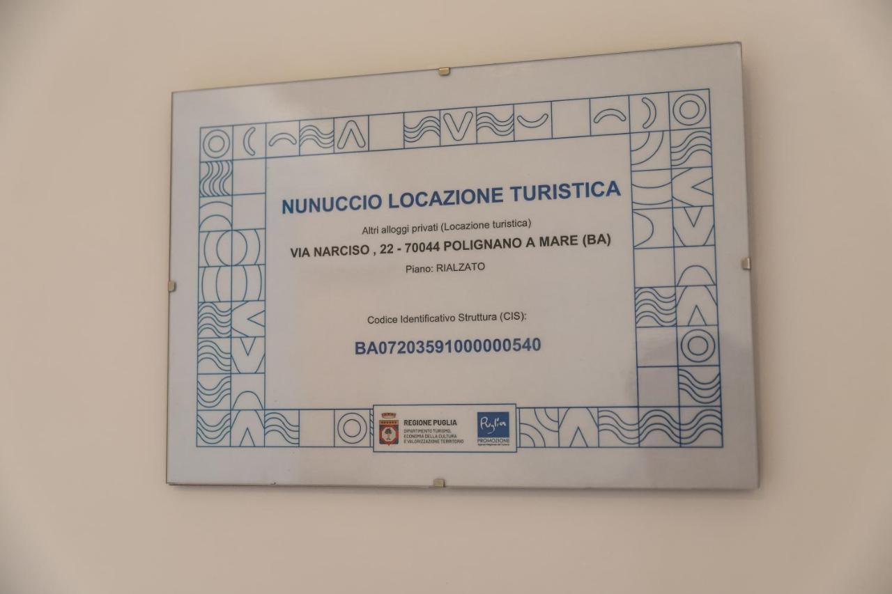 Nunuccio - Locazione Turistica Apartman Polignano a Mare Kültér fotó